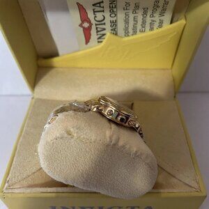 NEW Invicta 5371 Gold tone ladies Chrono watch